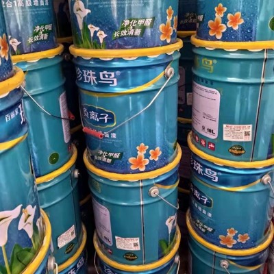 内墙漆 2合1 高级墙面漆 珍珠鸟 负离子 白漆 经久耐用图3