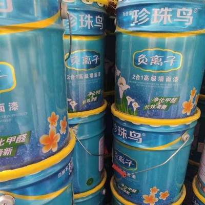 内墙漆 2合1 高级墙面漆 珍珠鸟 负离子 白漆 经久耐用图2