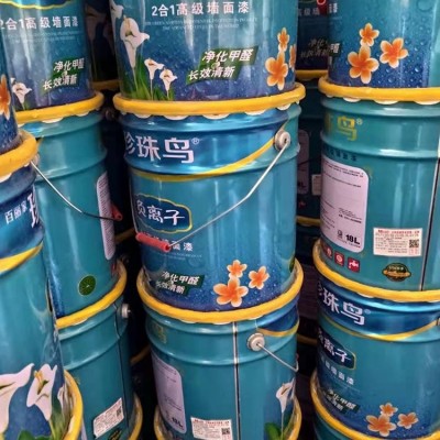 内墙漆 2合1 高级墙面漆 珍珠鸟 负离子 白漆 经久耐用