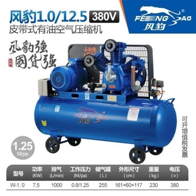 风豹活塞式空压机W-1.0/8 专业空气压缩机生产 厂家直供（泵头）图3