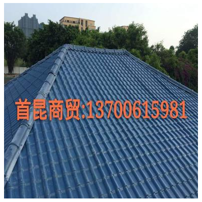 供应商云南昆明树脂瓦/合成树脂防水防腐耐火使用寿命长图3