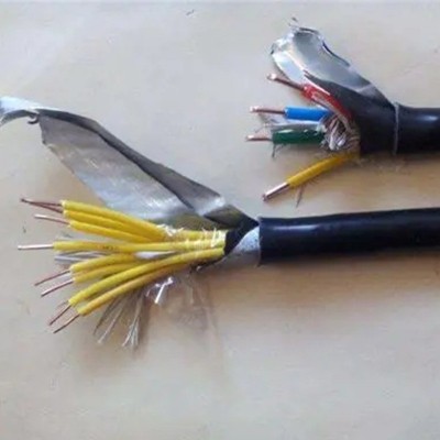 批发控制电缆RVVSP屏蔽线缆通讯信号电缆阻燃无氧铜双绞控制线缆