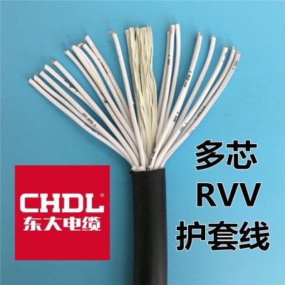 电线 RVV 护套线 2芯3芯4芯5芯 软护套线铜芯护套线 厂家直销批发图2
