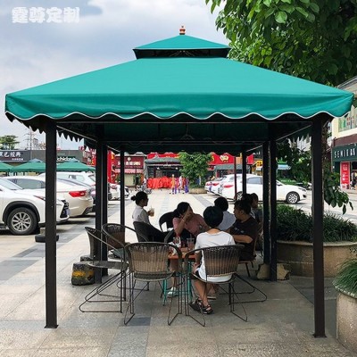 户外遮阳棚庭院大型罗马帐篷室外汽车雨棚广告休闲篷图3