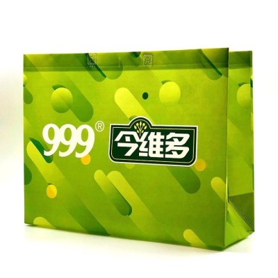 厂家覆膜无纺布袋定做平口广告培训手提袋购物礼品包装袋定制logo图5