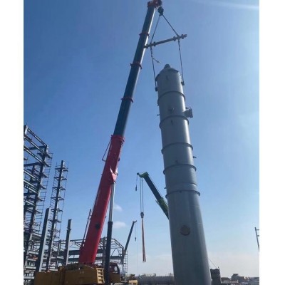 安顺市汽车吊出租 75吨100吨吊车出租升高50米 厂房机器拆装图3