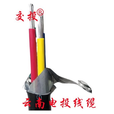 铝电缆35平方 电缆4芯铠装 VLV22 4*35施工电缆基站