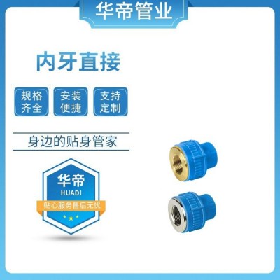 华帝绿蓝白色家装PPR纳米抗菌磁瓷芯自来水管配件内丝牙直接2025图2