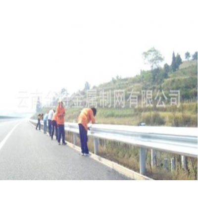 供应波形梁护栏 W桥梁护栏板 Q235 公路常用路侧防护栏