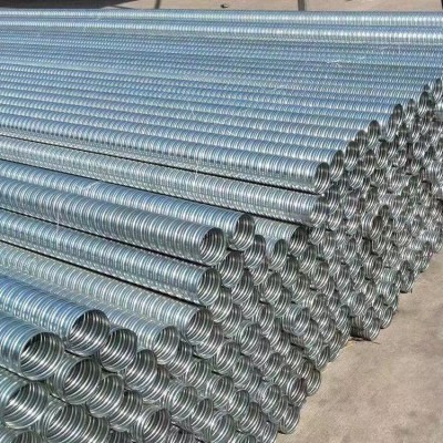 桥梁预应力金属波纹管   桥梁工程金属管 云南金属波纹管镀锌带图2