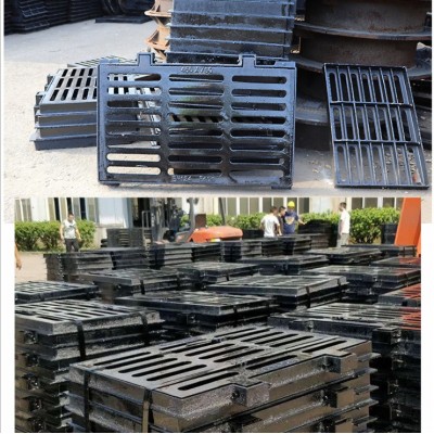 球墨铸铁井盖水渠下水道雨水篦子方形地沟云南昆明排水沟盖板水沟图4