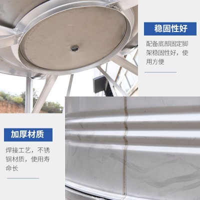 立式不锈钢加厚水箱 2T大容量生活储水罐厂家直供立式圆柱形水塔图3