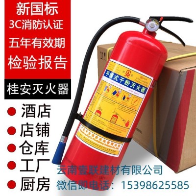 灭火器4kg 1kg 2kg 3kg 5kg 8kg 35kg 消防器材 手提式干粉灭火器图2