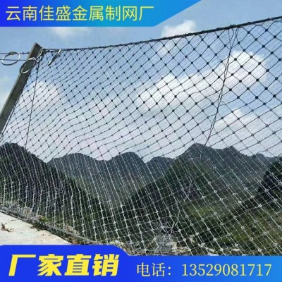 SNS柔性防护网 山体边坡落石拦截安全绞索钢丝网 主动被动防护图4