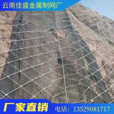 边坡防护网 山体滑坡柔性绞索网 矿山防护山坡绿化图5