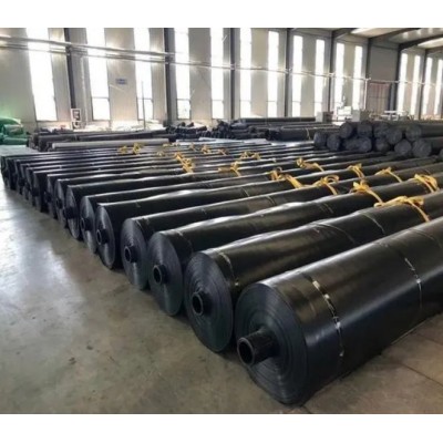 HDPE防渗土工膜厂家供应鱼池护坡防水布 养殖专用图3