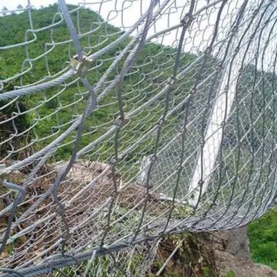 柔性边坡防护网 山体滑坡拦石网 防腐耐磨 可送货上门图2
