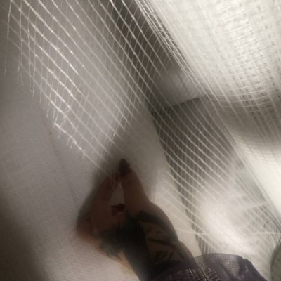 玻璃纤维耐碱防裂网格布 尿胶30米硬玻璃纤维布图2