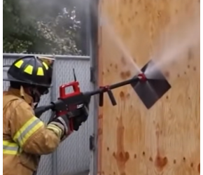 不可思议的消防枪，竟能隔墙灭火，这是怎么做到的？