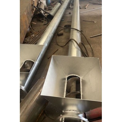小型绞龙上料机 水平U型运输机 耐磨输料机 结实耐用图3