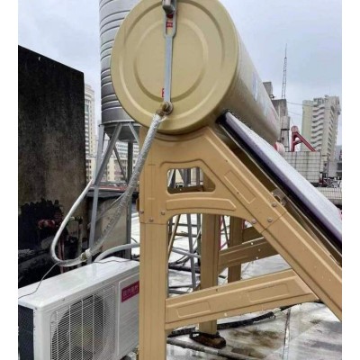 现代阳光太阳能空气能两用热水器 专业节能太空能设备生产批发厂家图2