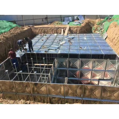 成套消防供水设备箱泵地理一体化 生活箱泵 不锈钢拼接水箱 定制图5