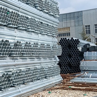 镀锌圆管 消防水管 建筑管材加工6寸 耐腐蚀钢材 建筑钢管销售
