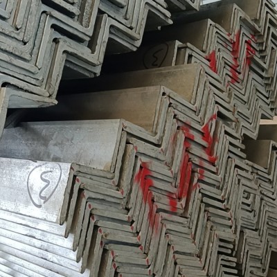 热浸镀锌角钢 货架搭建 80*8mm 锌层均匀 持久耐用 等边型材图2