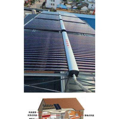 U型管集热器 太阳能热水器 清华阳光定制设计支持安装图4
